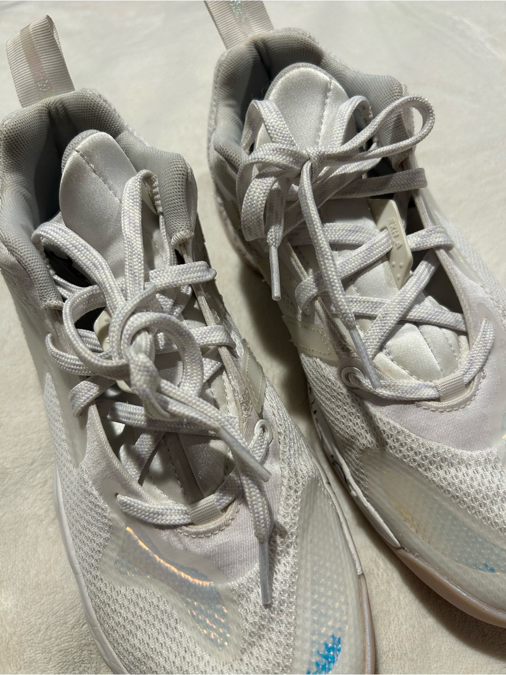 Adidas Exhibit A 'Cloud White' Candace Parker shoes - Picture 7 of 8